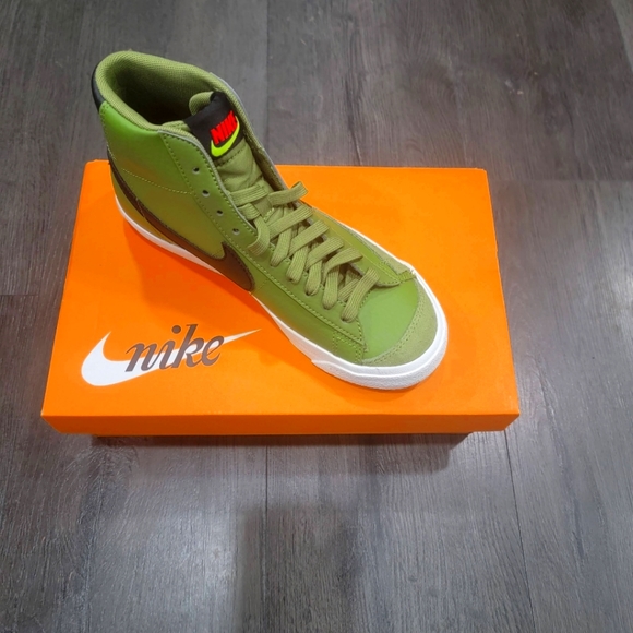 COPY - NIKE BLAZER MID 5.5y green..NEW ORIGINAL - Picture 5 of 12